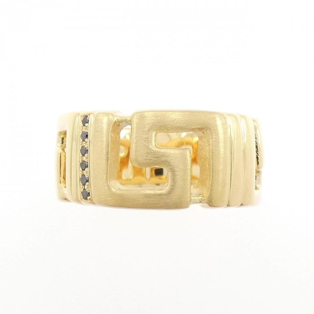 K18YG DIAMOND RING - 2