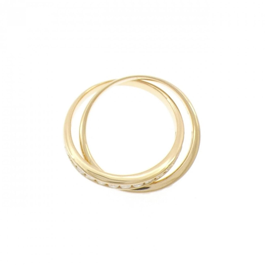 K18YG DIAMOND RING - 2