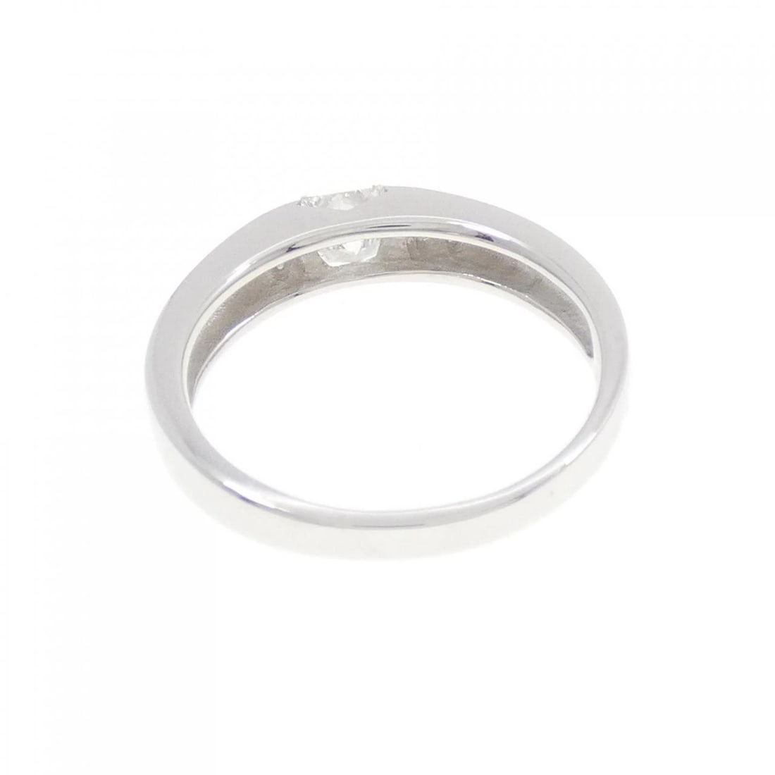 K18WG DIAMOND RING - 2