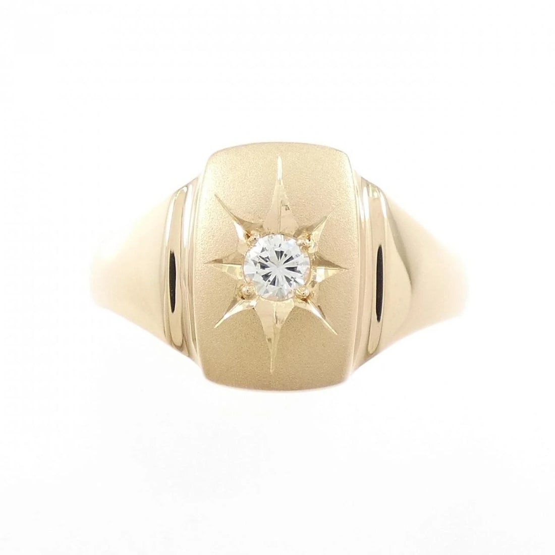 K18PG DIAMOND RING - 2