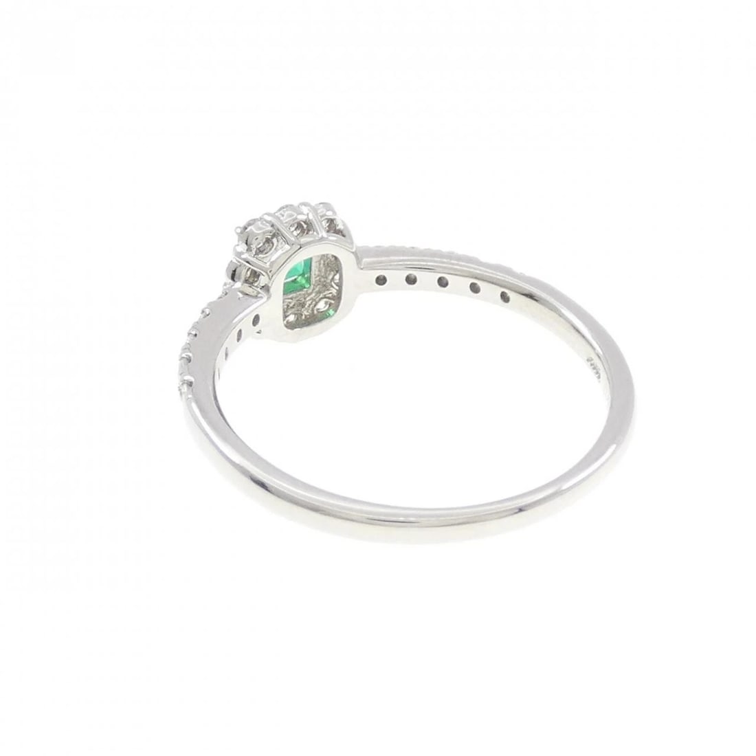 PT950 EMERALD RING - 3