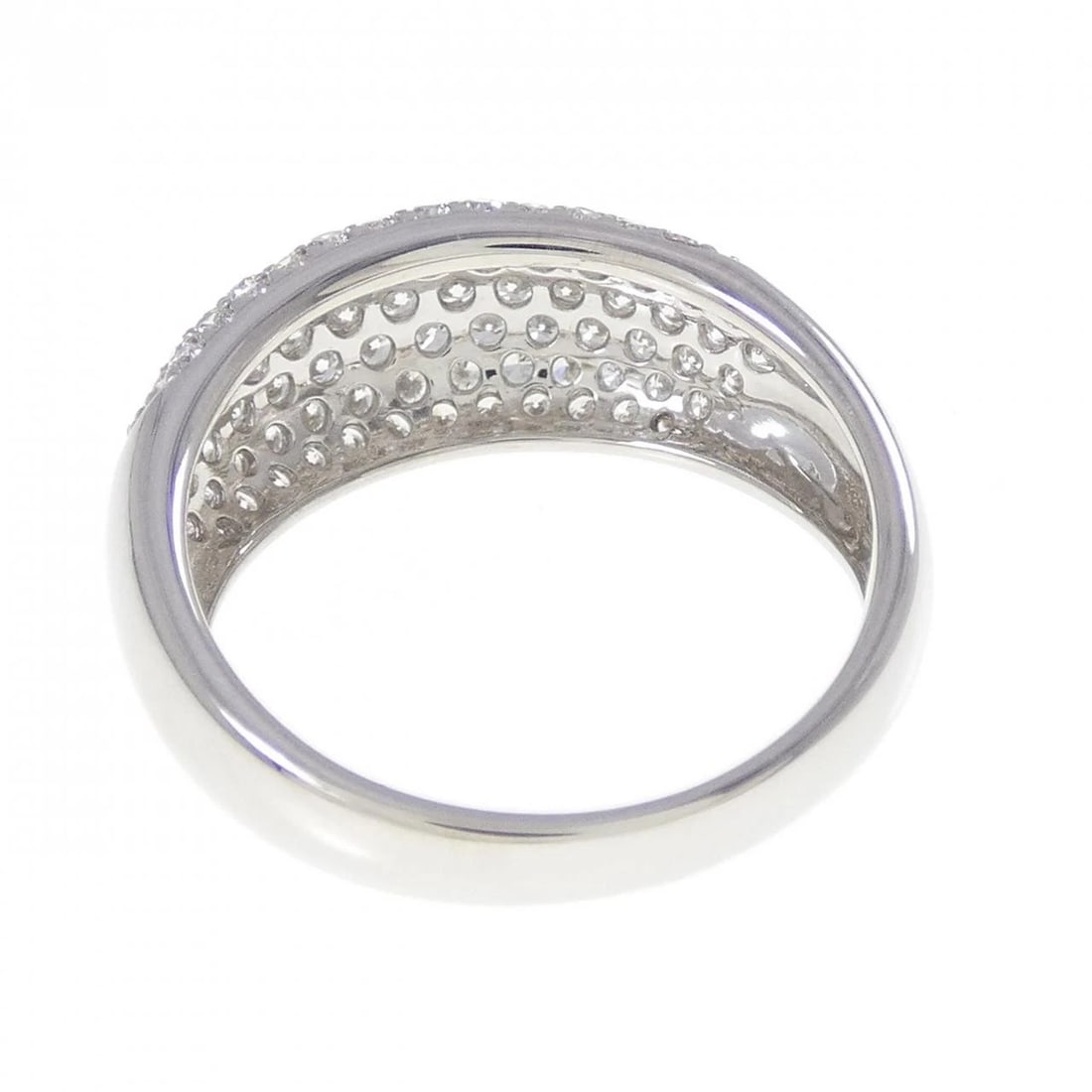 PT900 PAVE DIAMOND RING - 2