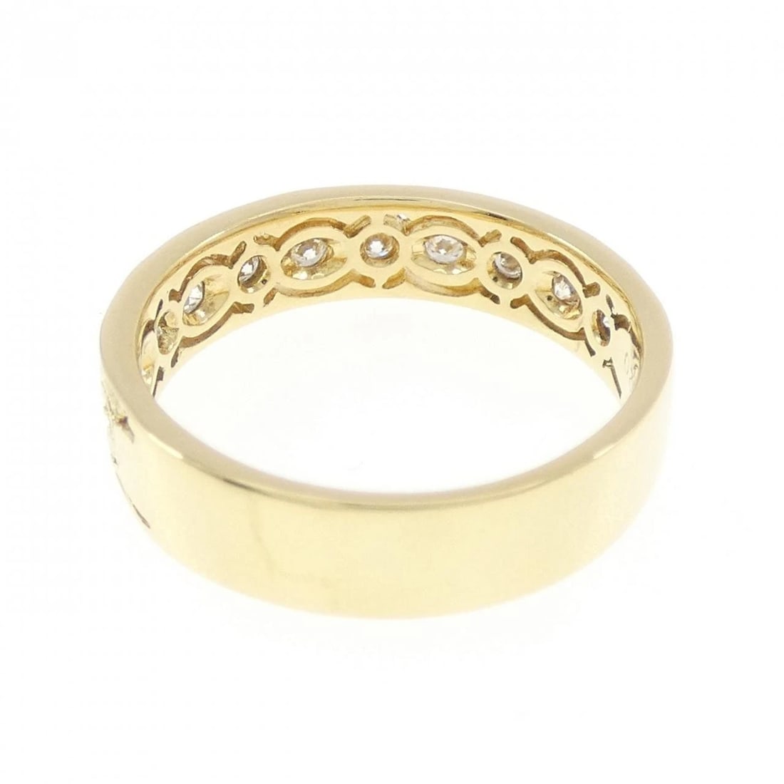 K18YG DIAMOND RING - 3
