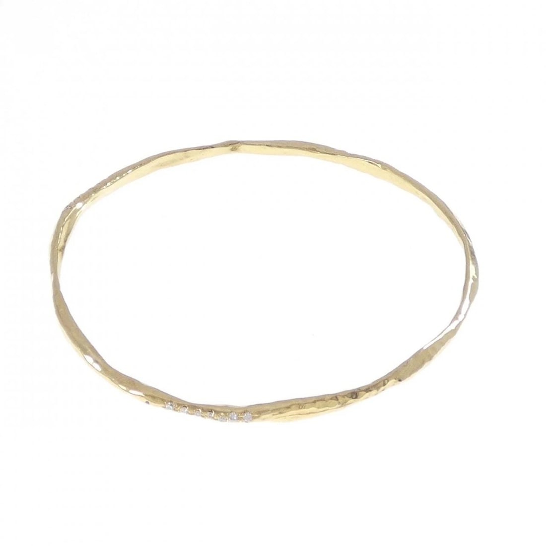 K18YG DIAMOND BANGLE (1 of 2)