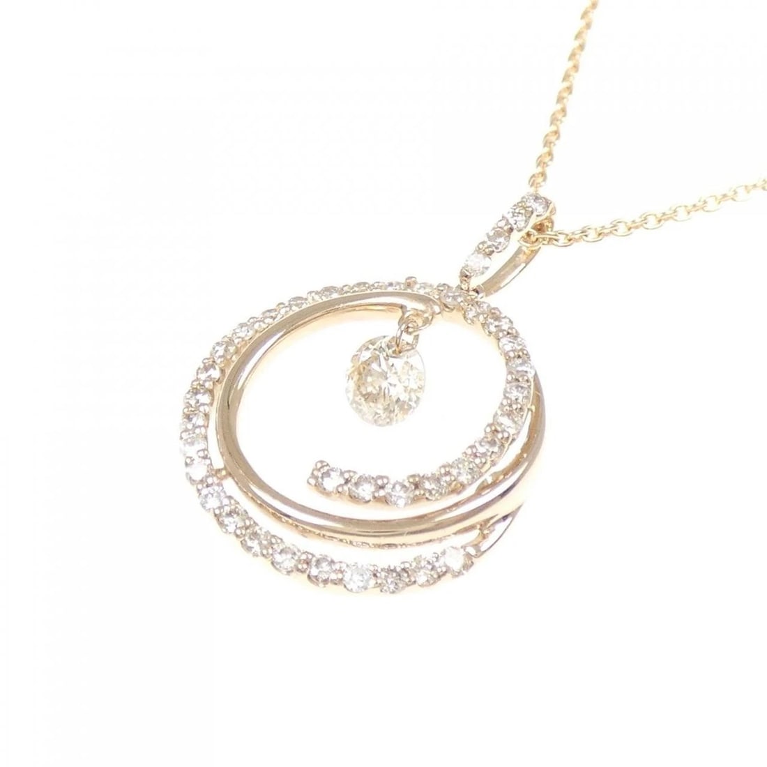 K18PG DIAMOND NECKLACE - 3