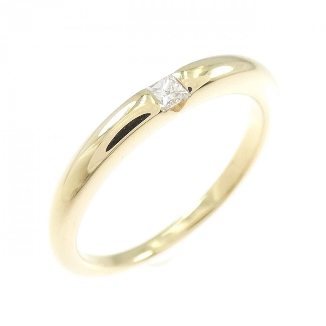 750YG DIAMOND RING: 750YG diamond ring Brand: Unbranded Type: Diamond Ring Material: 750YG, Main Stone/Creation Natural Color: Yellow gold Size: US6 1/2 Accessories: None Accessories Notice: When purchasing pre-owned