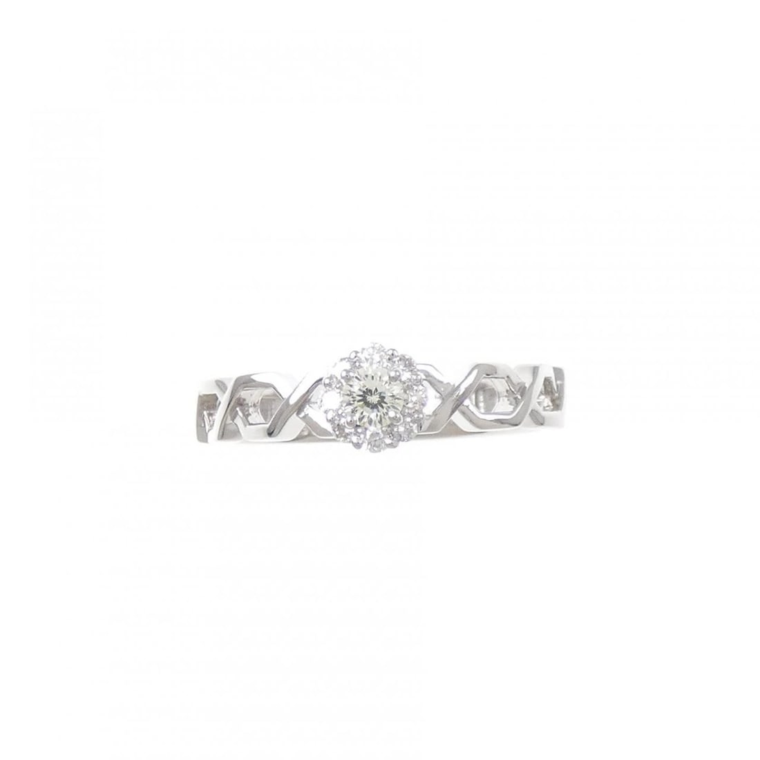 PT950 DIAMOND RING - 2