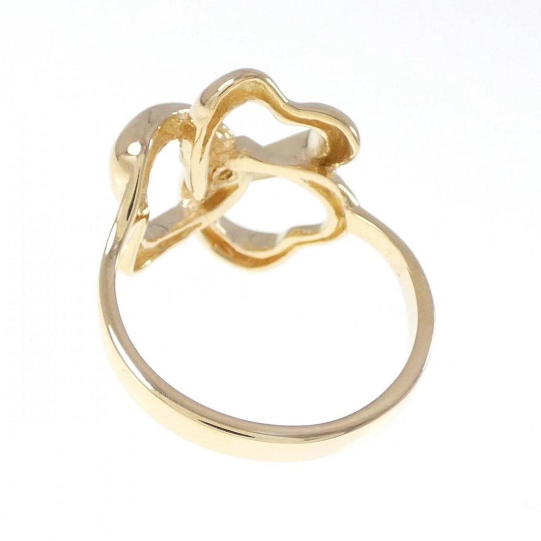K18YG DIAMOND RING - 2