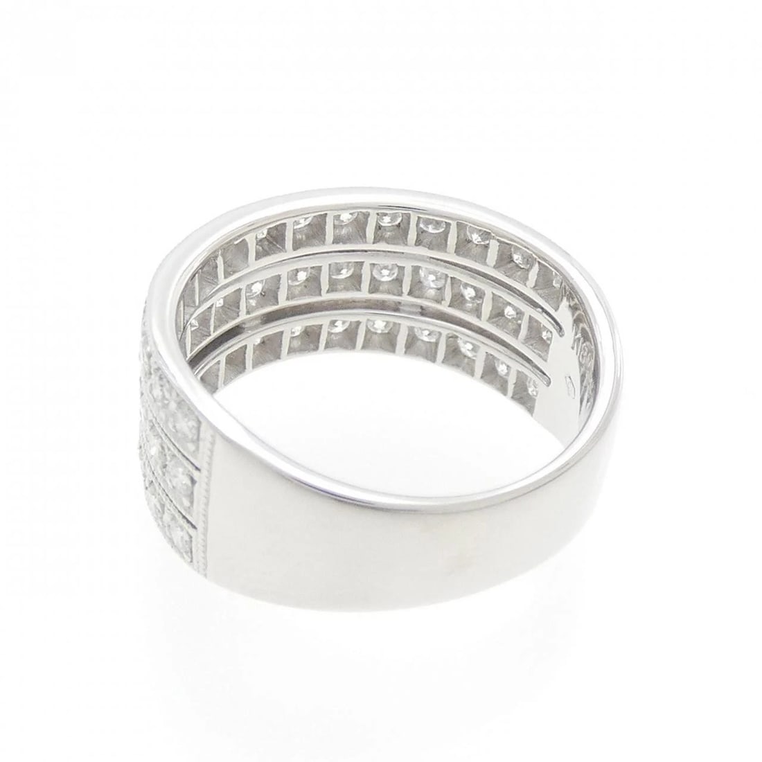 K18WG DIAMOND RING - 3