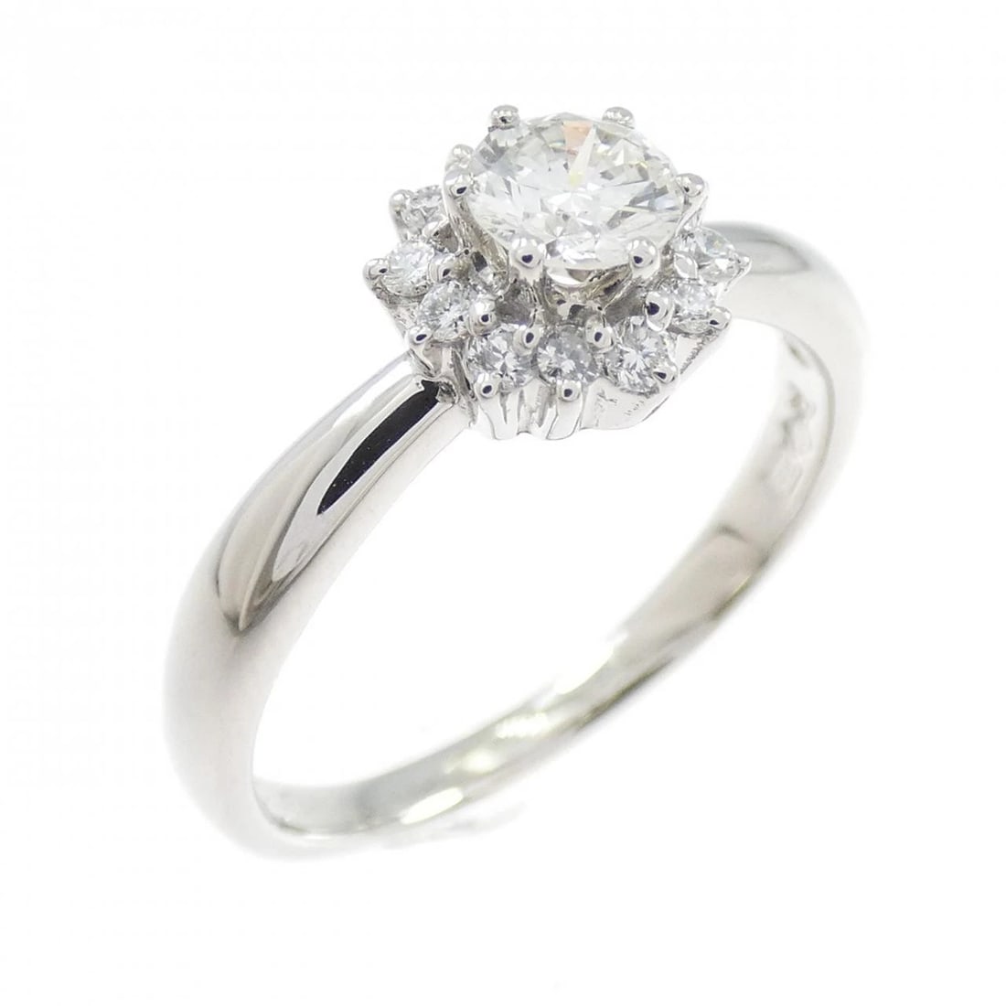 PT1000 DIAMOND RING: PT1000 Diamond Ring Brand: Unbranded Type: Diamond Ring Material: PT1000, Main Stone/Creation Natural Color: silver Size: US5 3/4 Accessories: None Accessories Notice: When purchasing pre-