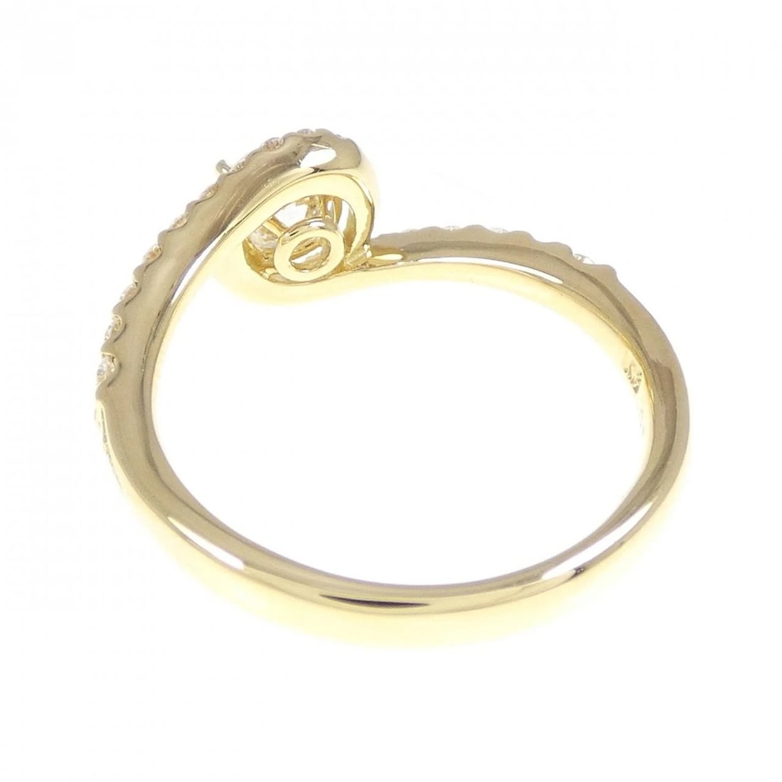 K18YG DIAMOND RING - 2