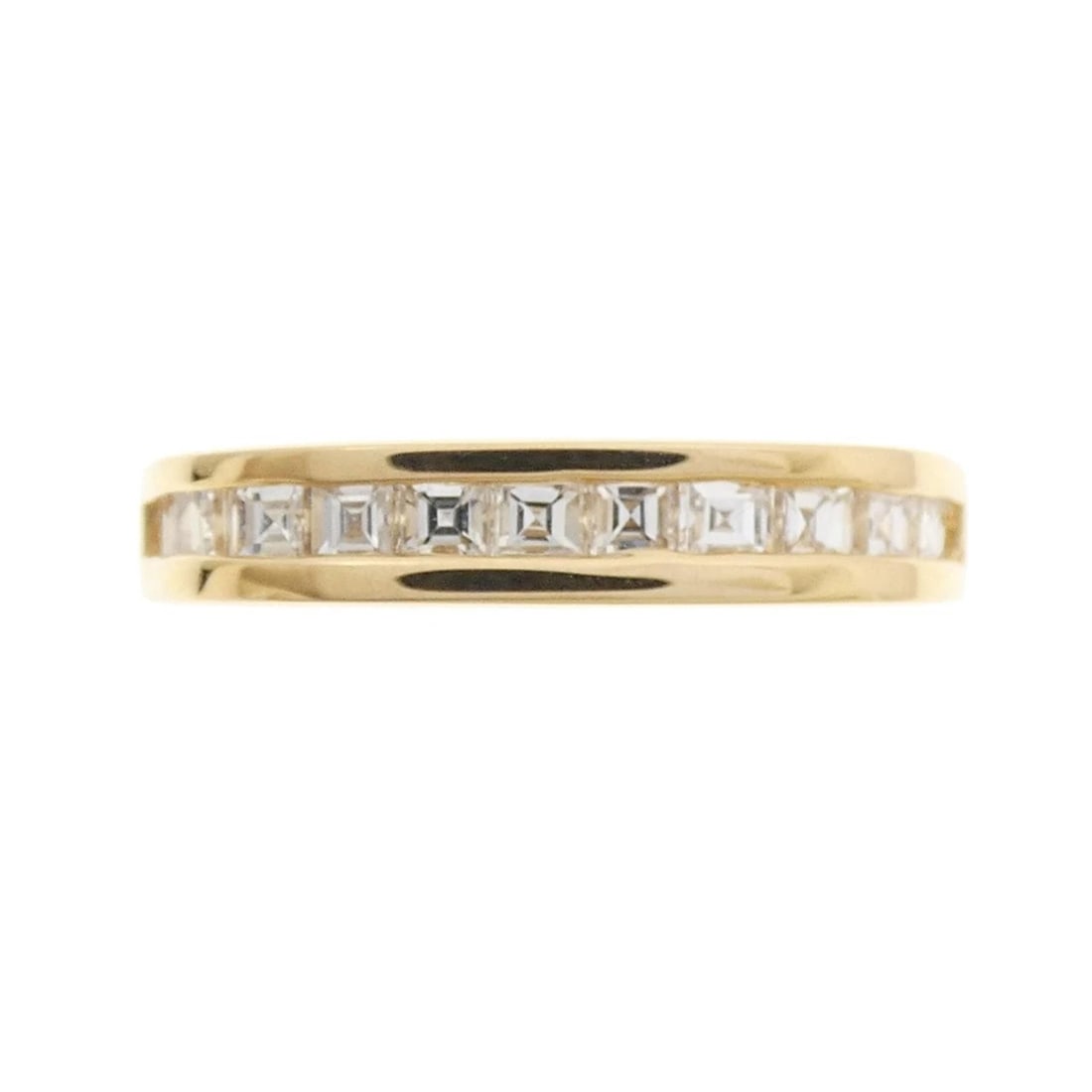 750YG DIAMOND RING - 2