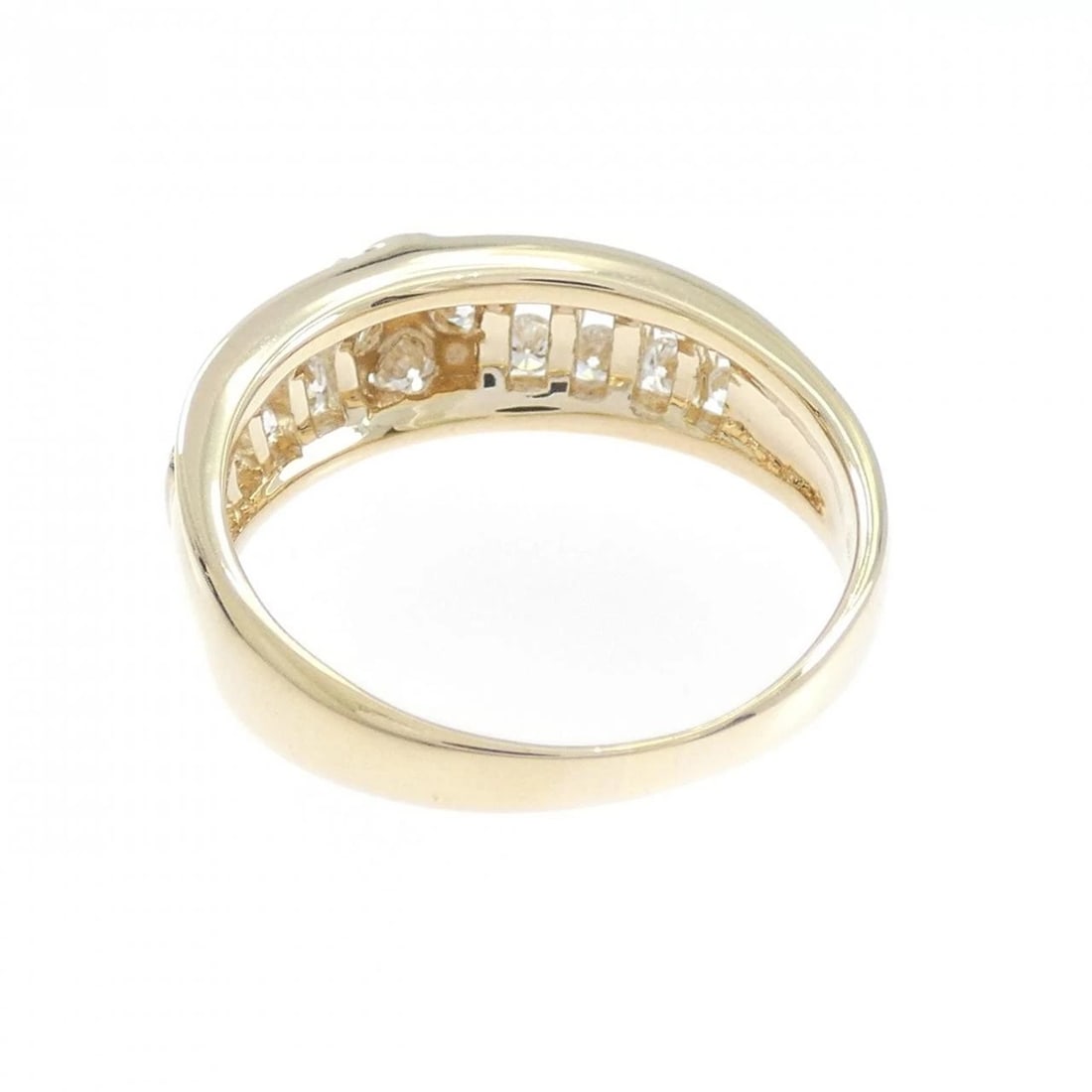 K18YG DIAMOND RING - 3