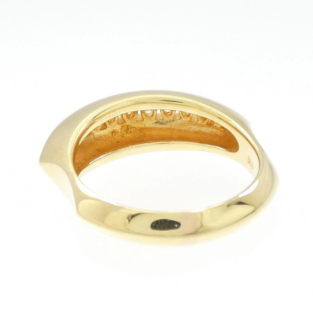 K18YG DIAMOND RING - 2
