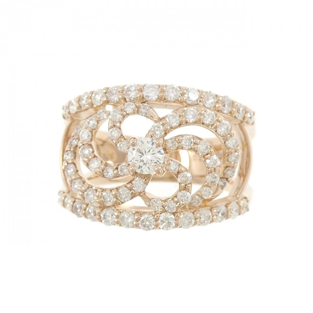 K18PG DIAMOND RING - 2