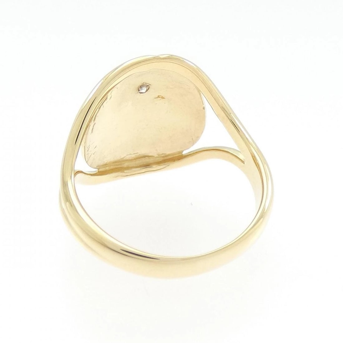 K18YG DIAMOND RING - 3