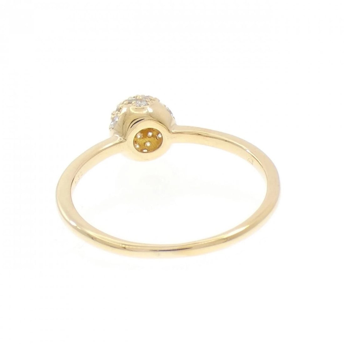 K18YG DIAMOND RING - 3