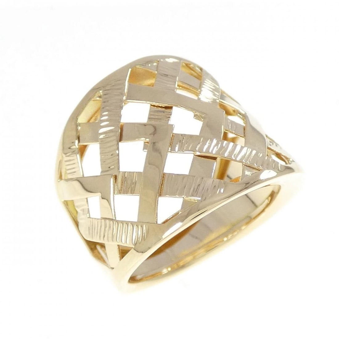 750YG RING: 750YG ring Brand: Unbranded Type: Ring Material: 750YG, Color: Yellow gold Size: US6 1/2 Accessories: None Accessories Notice: When purchasing pre-owned goods, please refer to the photos of the items