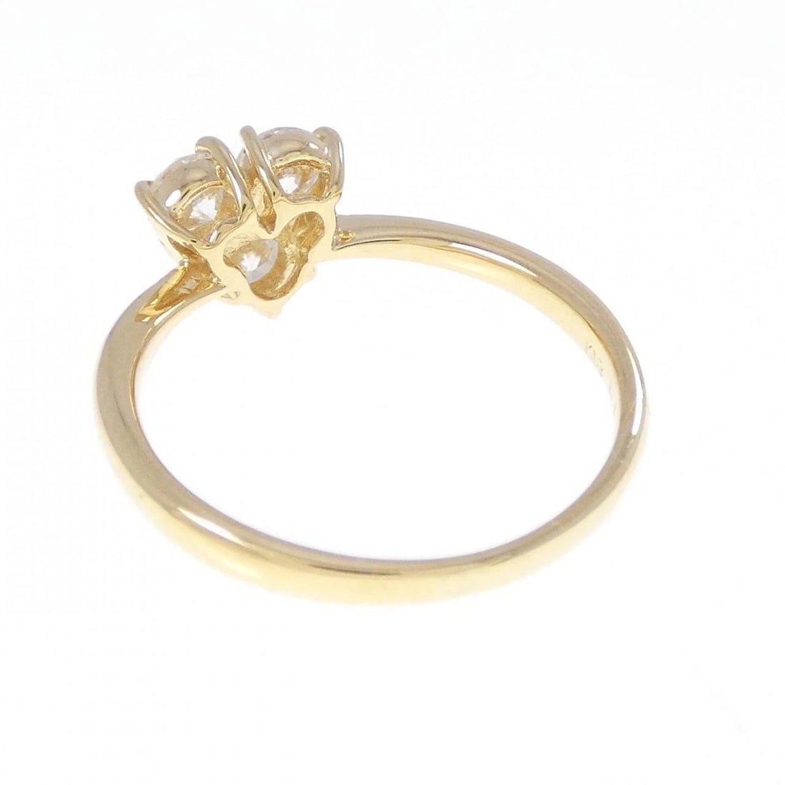 K18YG DIAMOND RING - 3