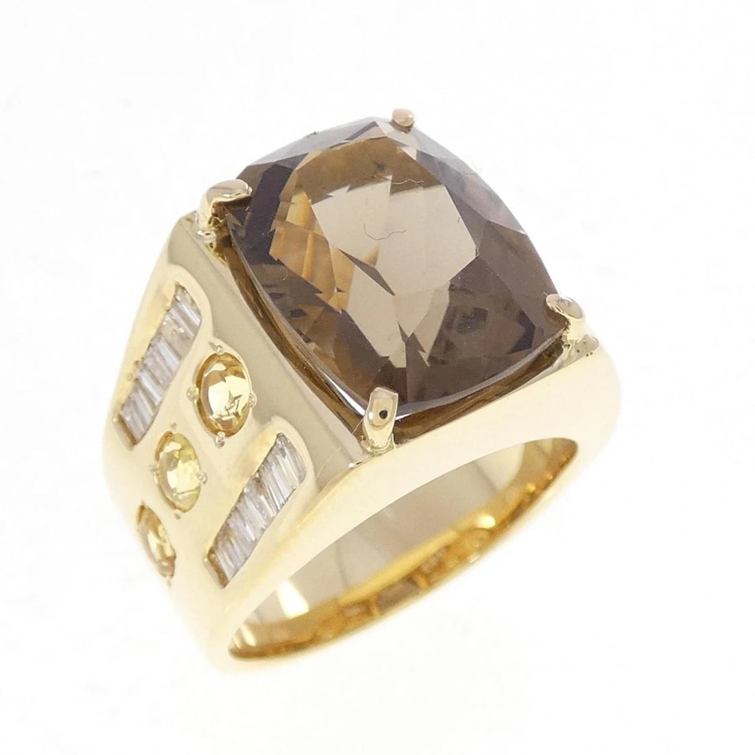 K18YG COLOR STONE RING (1 of 3)