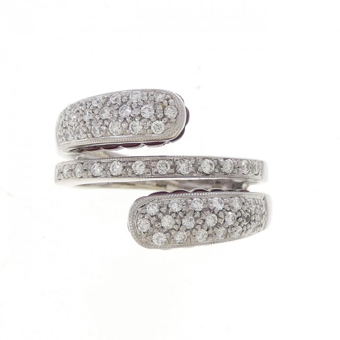 750WG GARNET RING: 750WG Garnet Ring Brand: Unbranded Type: Garnet Ring Material: &50WG, Main Stone/Creation GarnetSecondary StoneDiamond Color: White Gold Size: US7 1/4 Accessories: None Accessories Notice: When