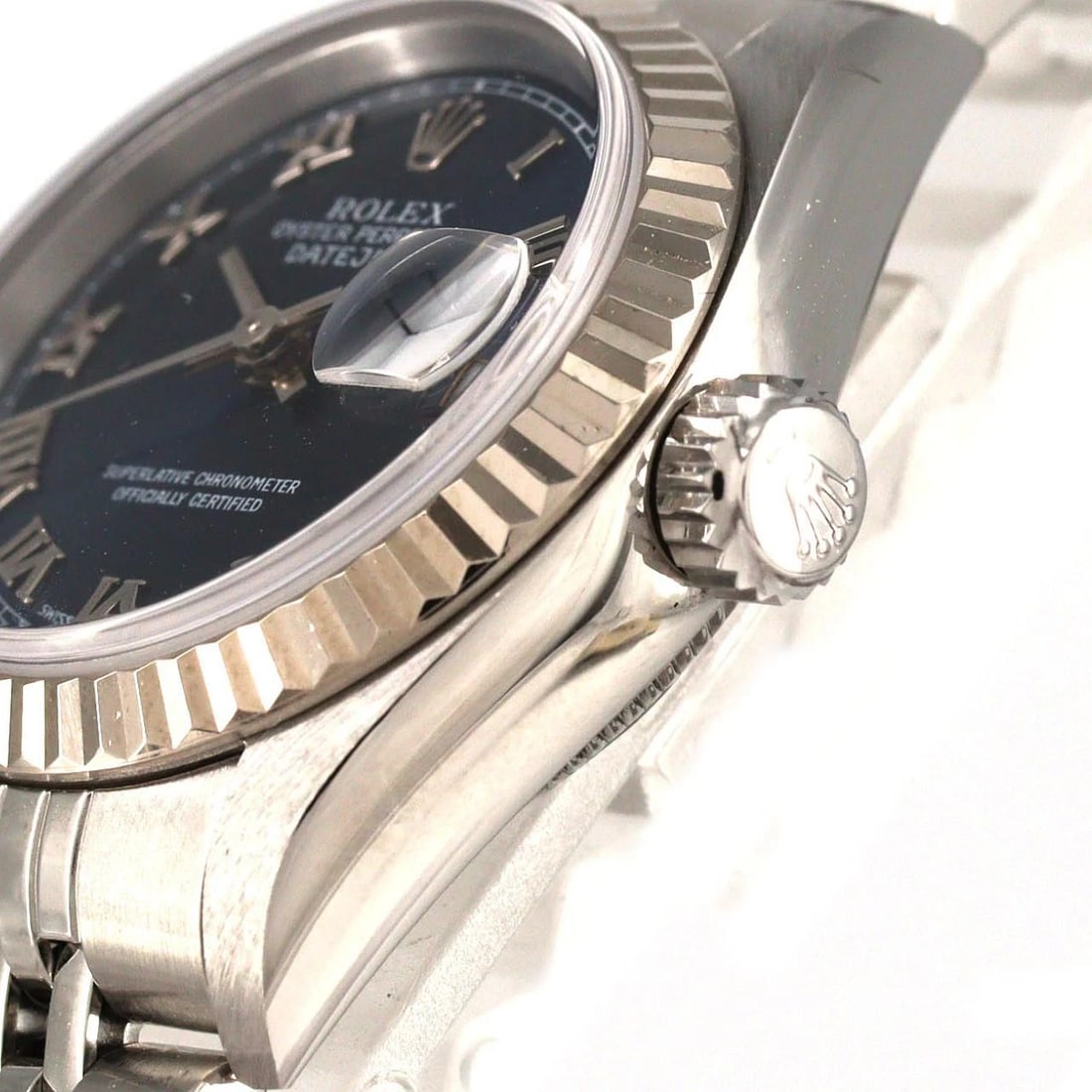 ROLEX DATEJUST MECHANICAL AUTOMATIC WATCH - 4