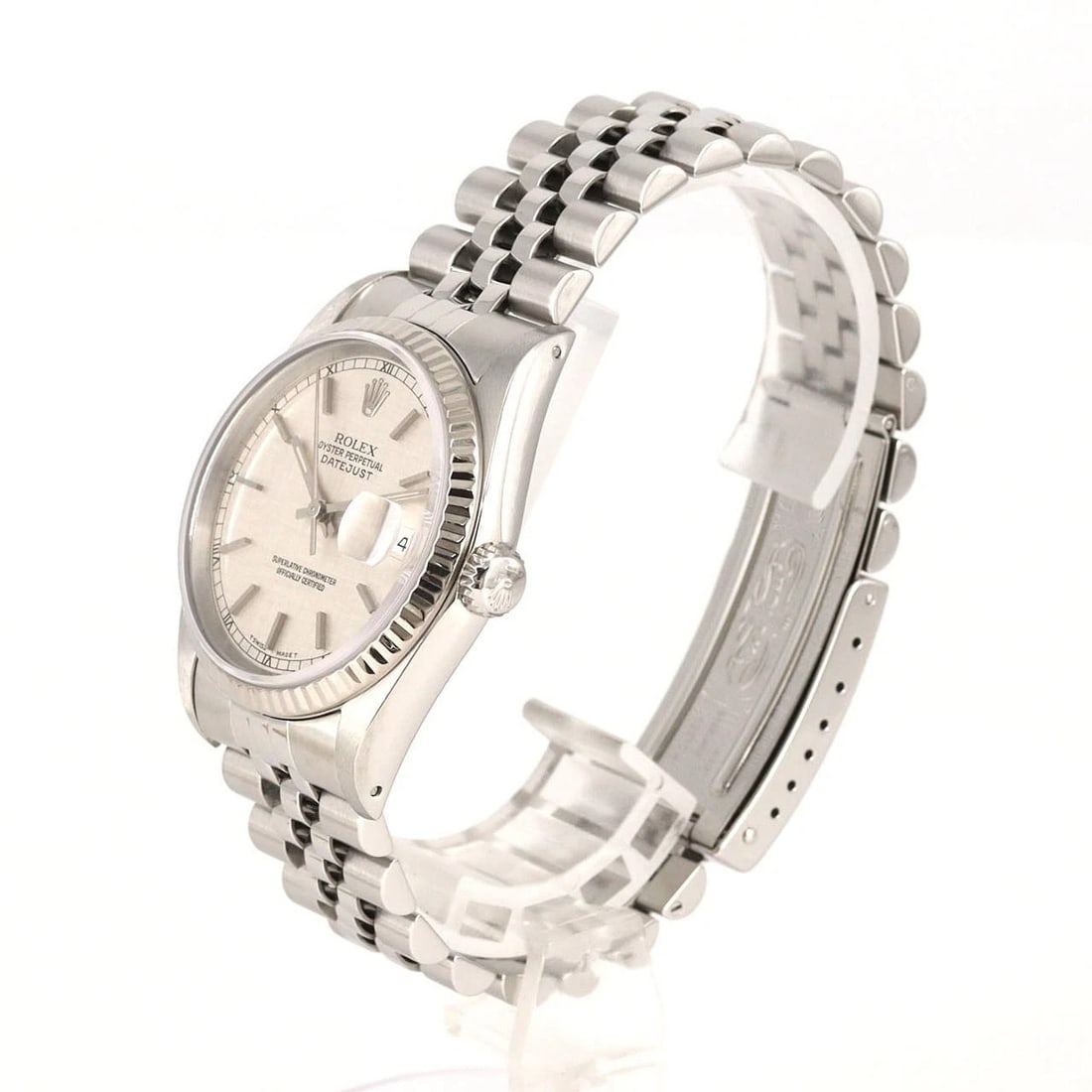 ROLEX DATEJUST MECHANICAL AUTOMATIC WATCH - 2