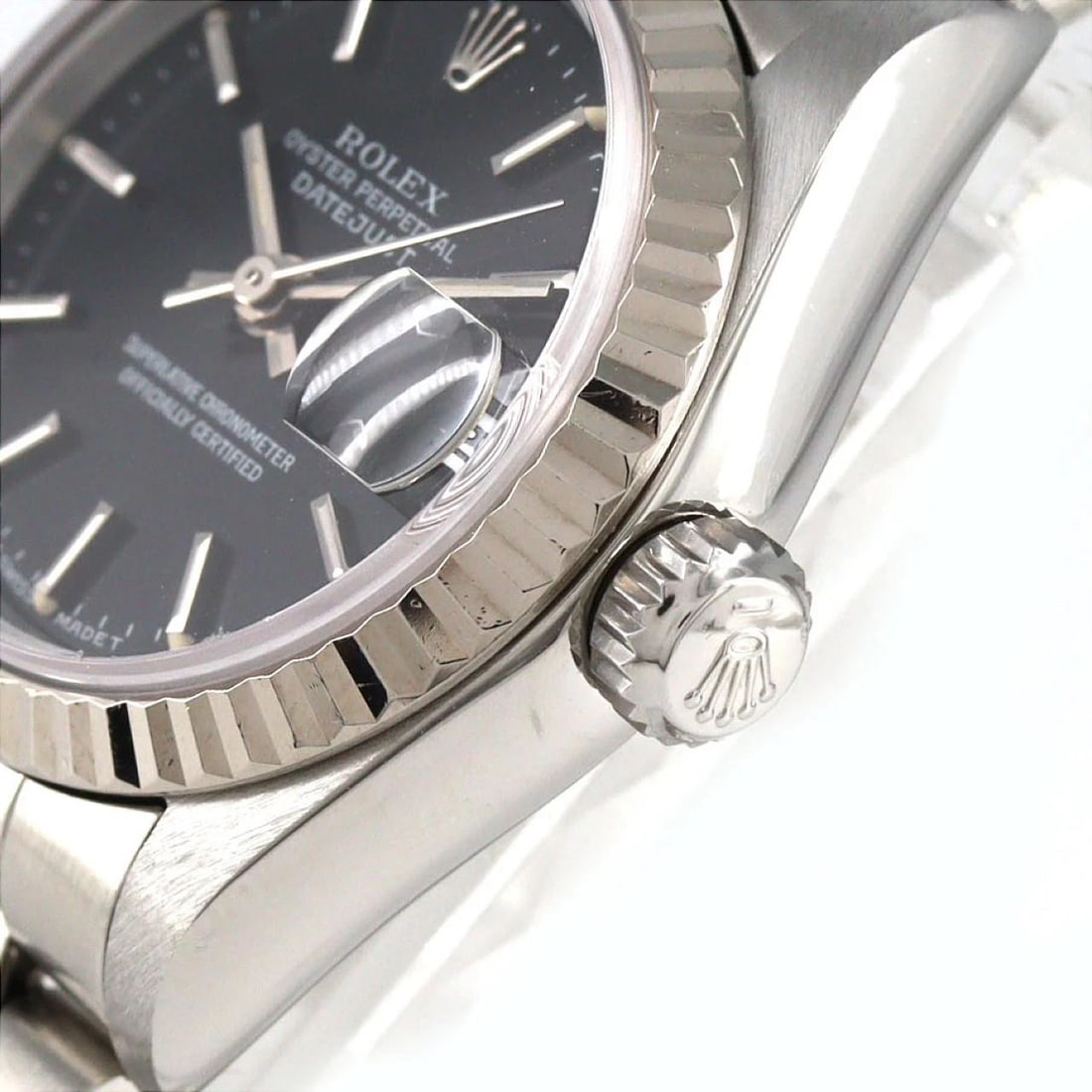 ROLEX DATEJUST MECHANICAL AUTOMATIC WATCH - 4