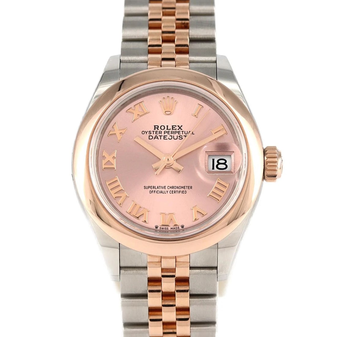 ROLEX DATEJUST SSXPG MECHANICAL AUTOMATIC WATCH: Rolex Datejust SSxPG Mechanical Automatic Watch Brand: ROLEX Type: Wrist watch Material: Case: Stainless steel x pink gold Bracelet: Stainless steel x pink gold Color: Dial color rose pink Size: Case 