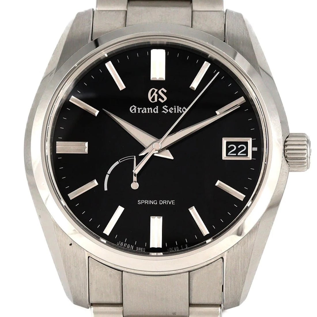 SEIKO GRAND HERITAGE COLLECTION WATCH: Seiko Grand Heritage Collection Watch Brand: SEIKO Type: Wrist watch Material: Case: Stainless Steel Bracelet: Strap Color: Dial color black Size: Case diameter: Approx. 40mm Accessories: None