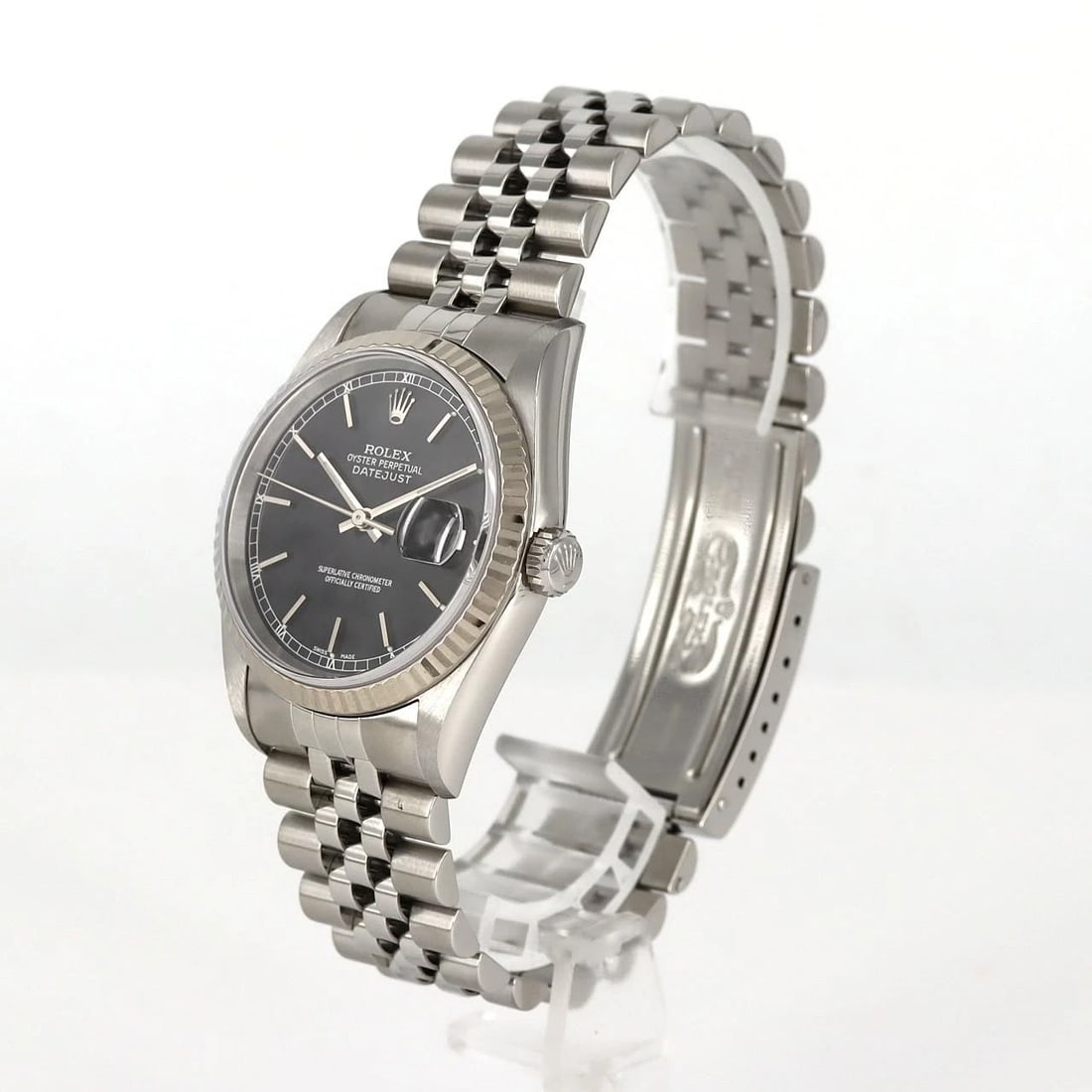 ROLEX DATEJUST MECHANICAL AUTOMATIC WATCH - 2