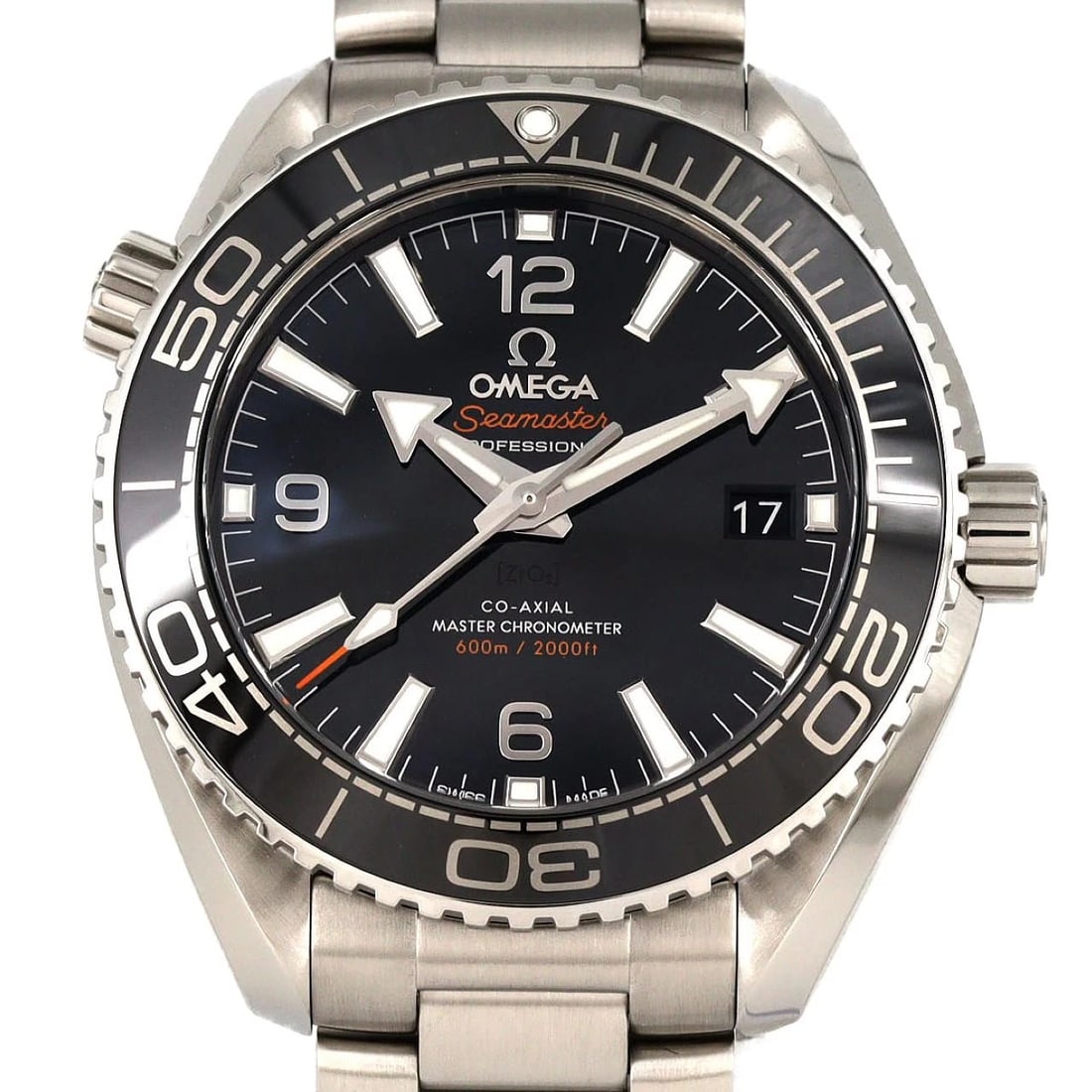 OMEGA SEAMASTER PLANET OCEAN STAINLESS STEEL WATCH (1 of 4)