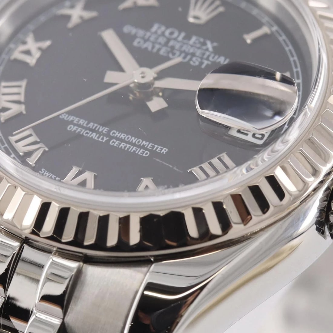 ROLEX DATEJUST MECHANICAL AUTOMATIC WATCH - 6