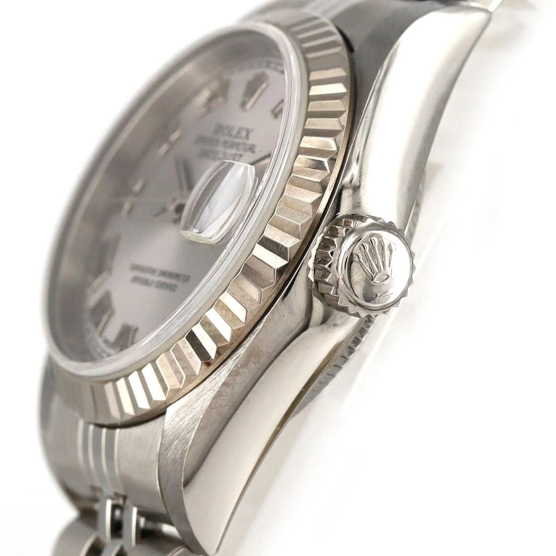 ROLEX DATEJUST MECHANICAL AUTOMATIC WATCH - 4