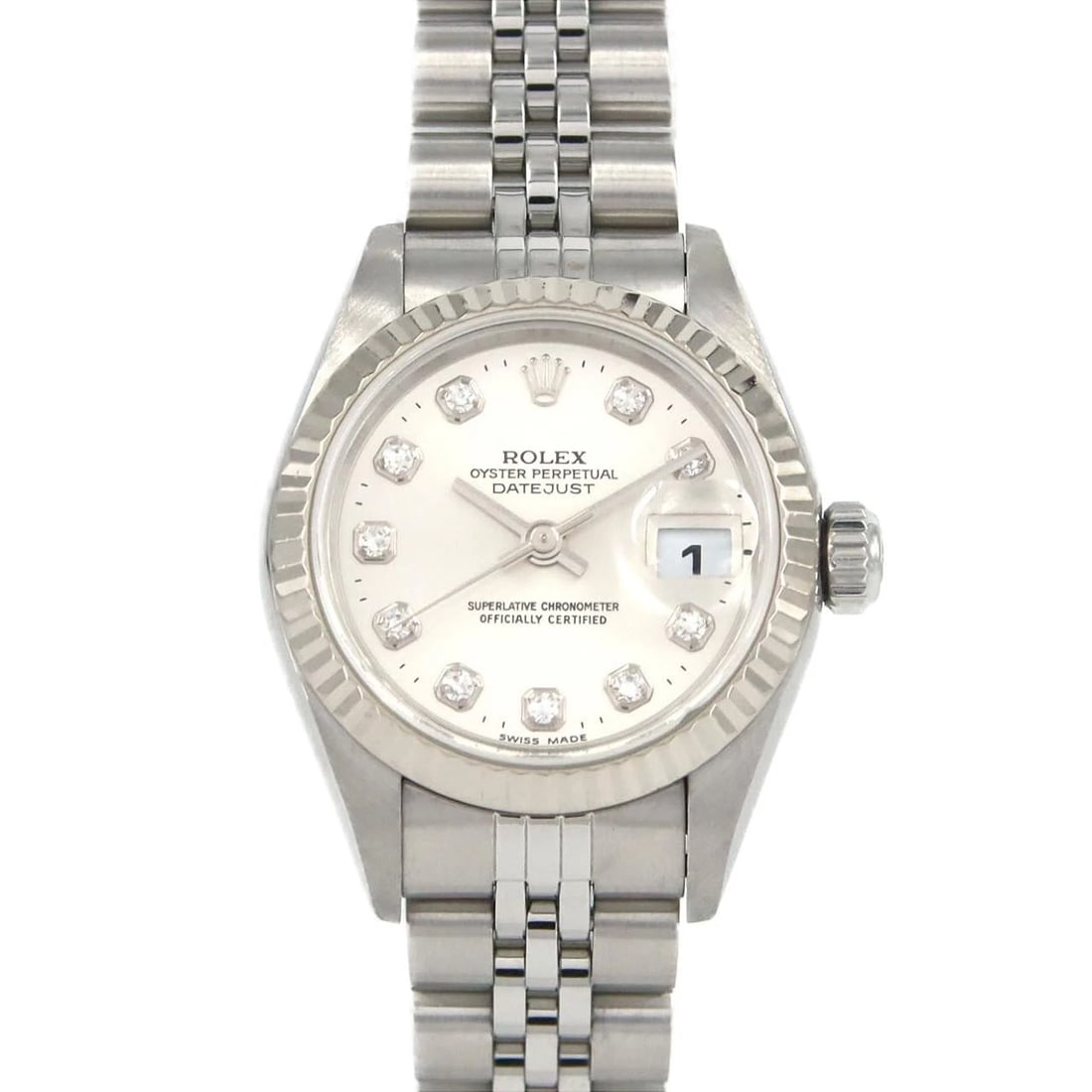 ROLEX DATEJUST MECHANICAL AUTOMATIC WATCH: Rolex Datejust Mechanical Automatic Watch Brand: ROLEX Type: Wrist watch Material: Case: Stainless Steel Breath: Stainless Steel Color: Dial color silver Size: Case diameter: Approx. 26mm Max wrist