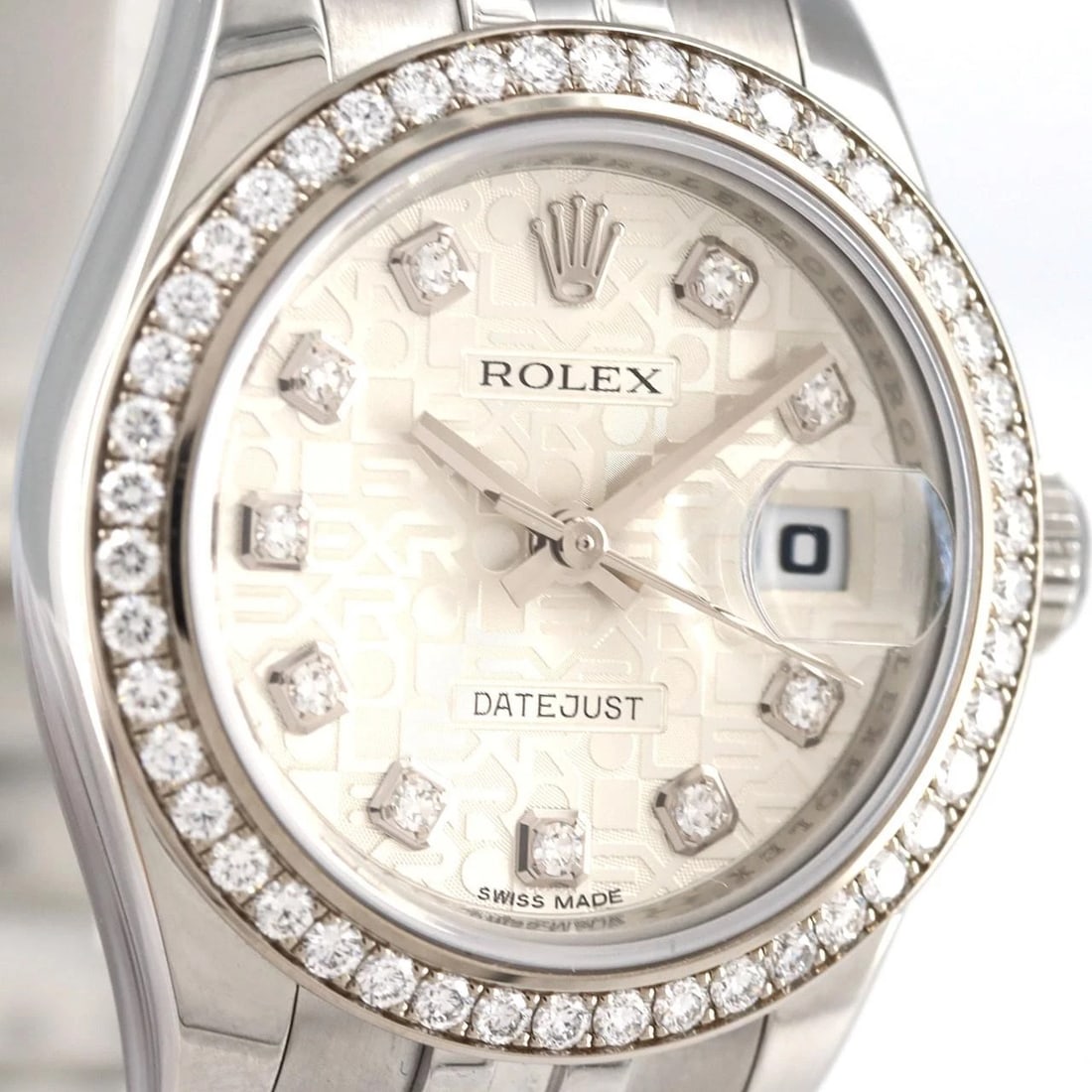 ROLEX DATEJUST MECHANICAL AUTOMATIC WATCH - 4