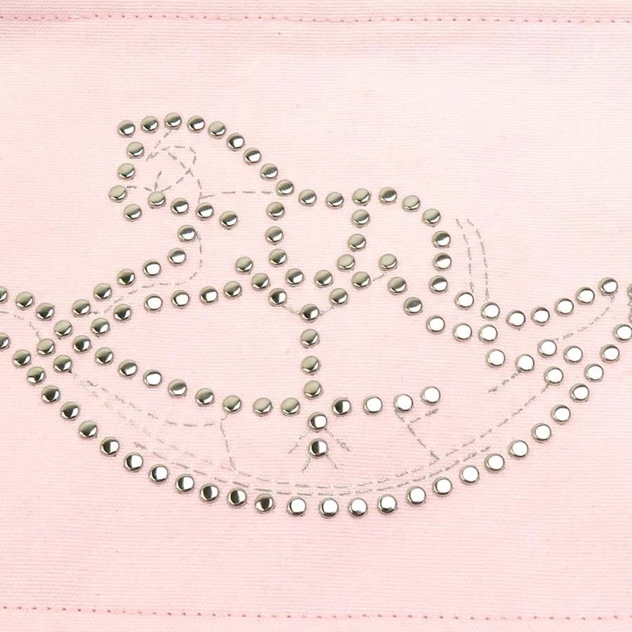 HERMES FLAT PM POUCH LIGHT PINK/SILVER - 5