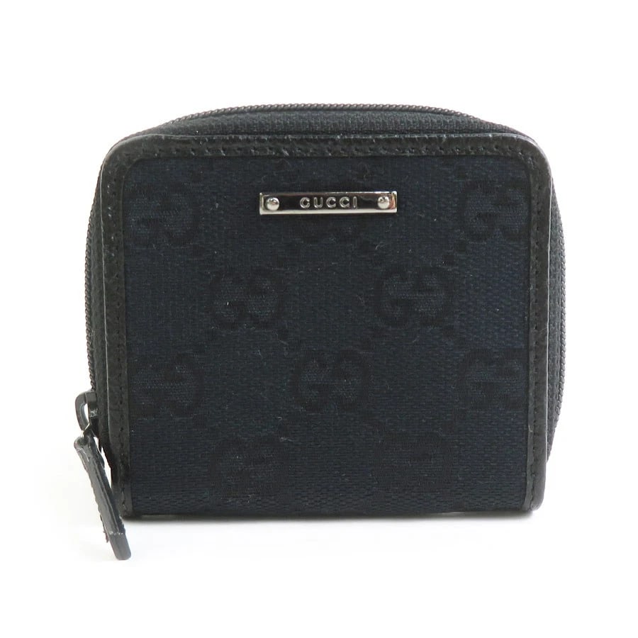 GUCCI COIN PURSE CASE CANVAS/LEATHER (1 of 4)