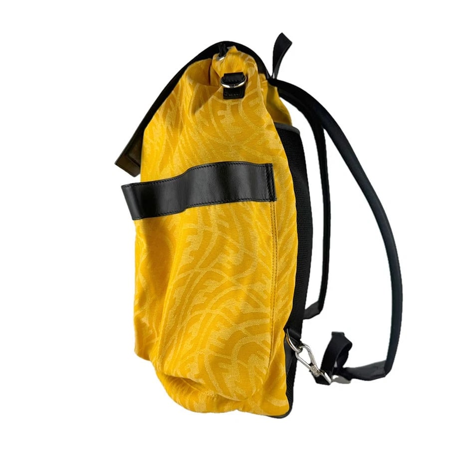 FENDI STRIKE LARGE BACKPACK NYLON/LEATHER - 2