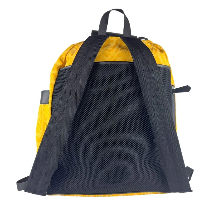 FENDI STRIKE LARGE BACKPACK NYLON/LEATHER - 3