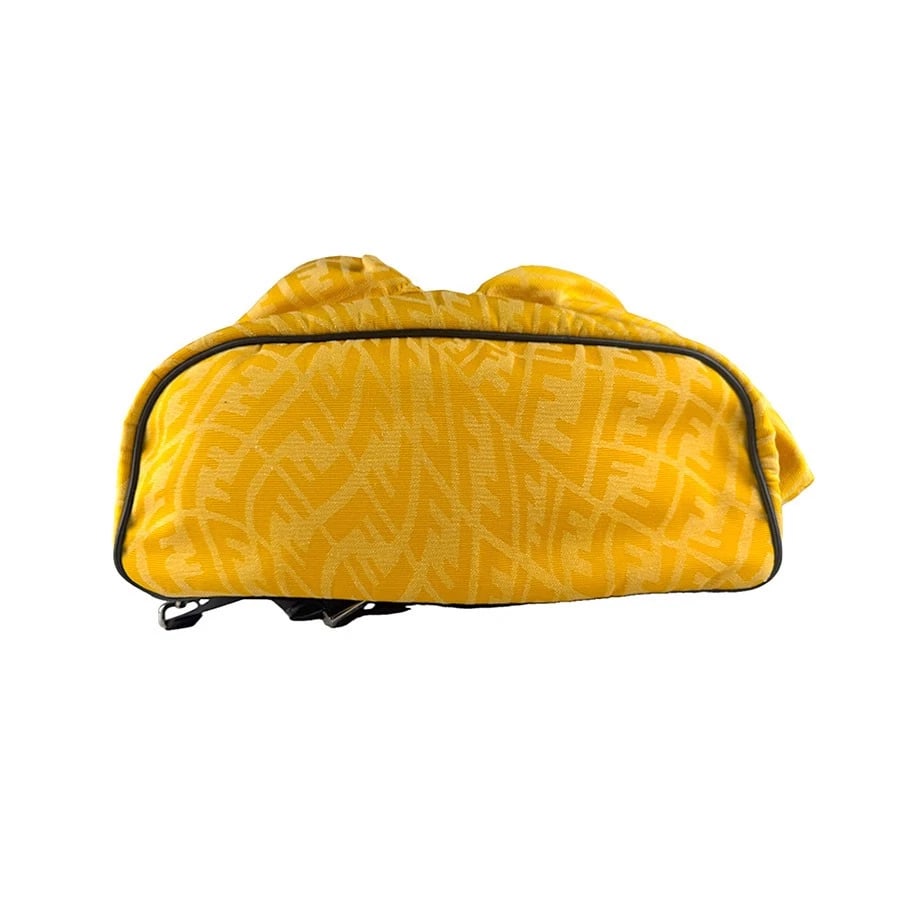FENDI STRIKE LARGE BACKPACK NYLON/LEATHER - 4