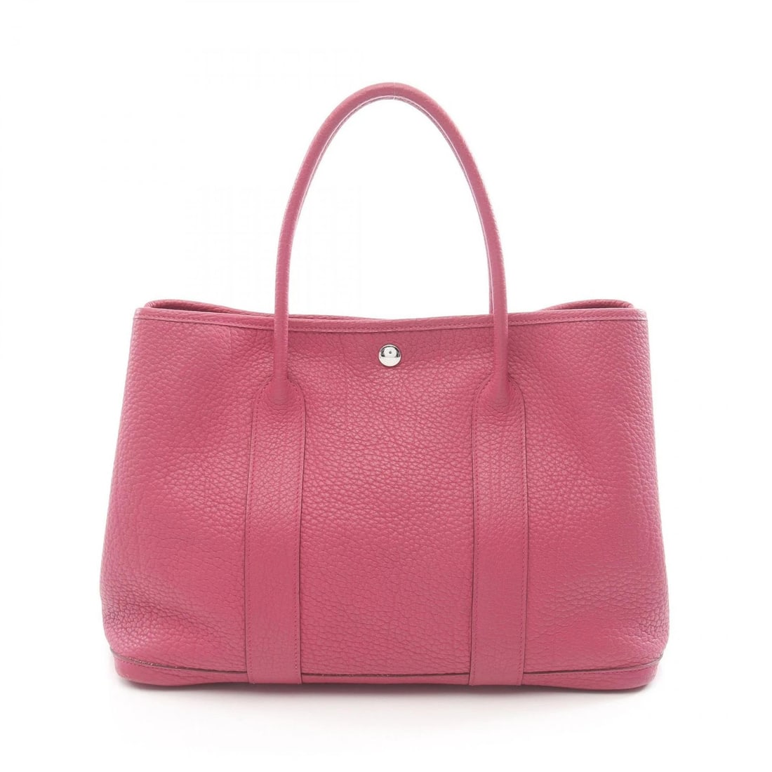 HERMES GARDEN PARTY PM TOTE HAND BAG: HERMES Garden party PM Tote hand Bag Brand: HERMES Type: Tote Bag Material: Fjord leather × leather × Fjord leather Color: Bois de rose / Pink??ish colors Size: H:25cm x W:36cm x D:17cm (H:9.8" x W: