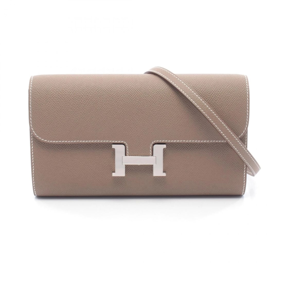 HERMES CONSTANCE LONG TO GO SHOULDER CROSSBODY BAG WALLET LEATHER BEIGE K: HERMES Constance Long To Go Shoulder Crossbody Bag Wallet leather Beige K Brand: HERMES Type: Shoulder Bag Material: Epsom × leather × Epsom Color: Beige / Beige??ish colors Size: H:12cm x W:20.5cm 