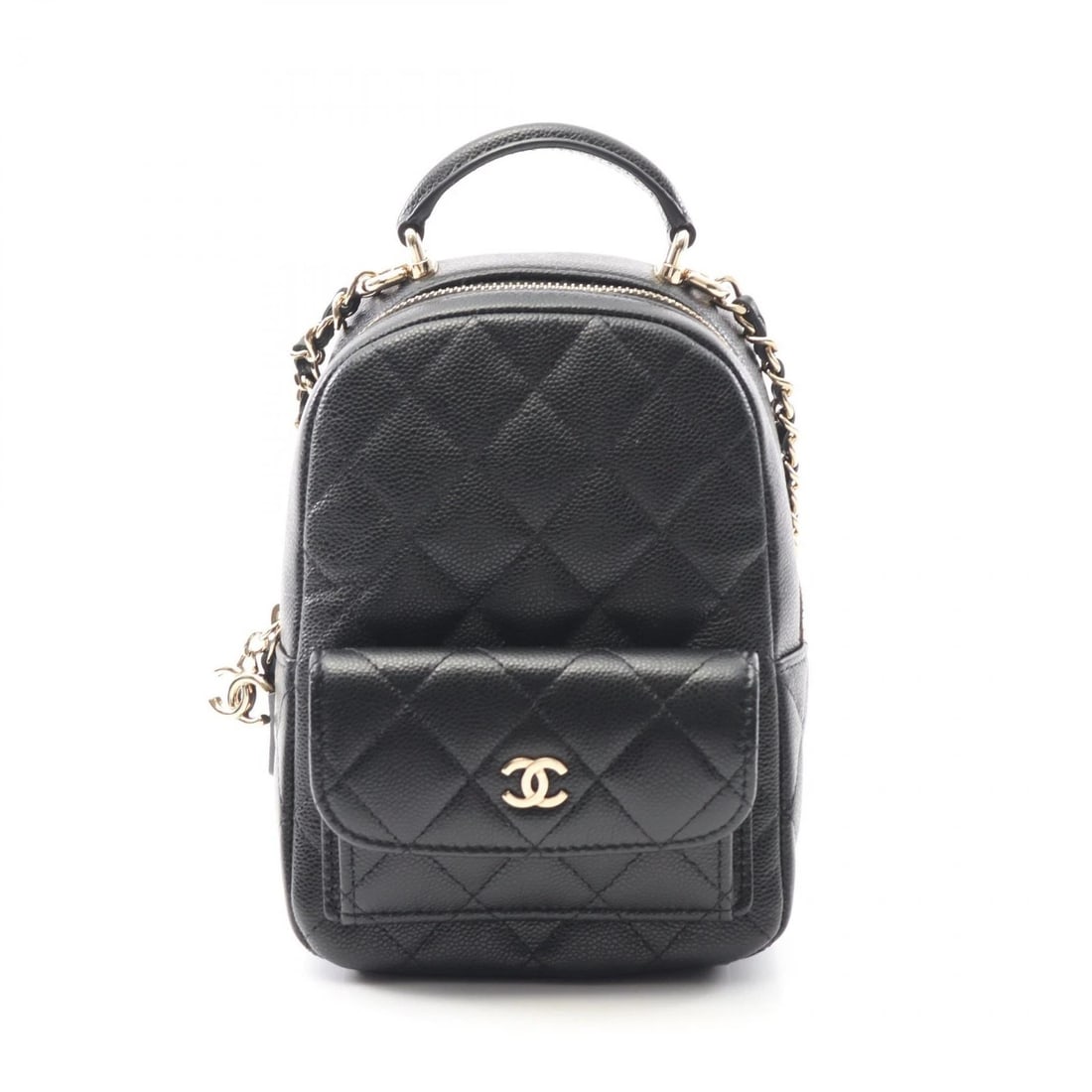 CHANEL MATELASSE CHAIN BACKPACK BAG CALFSKIN (1 of 5)