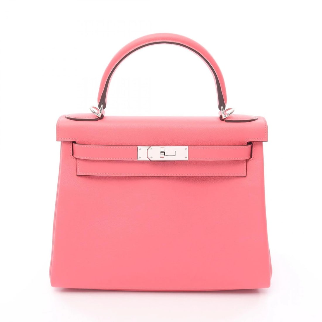 HERMES KELLY SHOULDER HANDBAG EVERCOLOR LEATHER PINK ROSE: HERMES Kelly Shoulder Handbag Evercolor leather Pink Rose Brand: HERMES Type: Handbag Material: Evercolor leather × leather × Evercolor leather Color: Rose azalee / Pink??ish colors Size: H:21cm x W