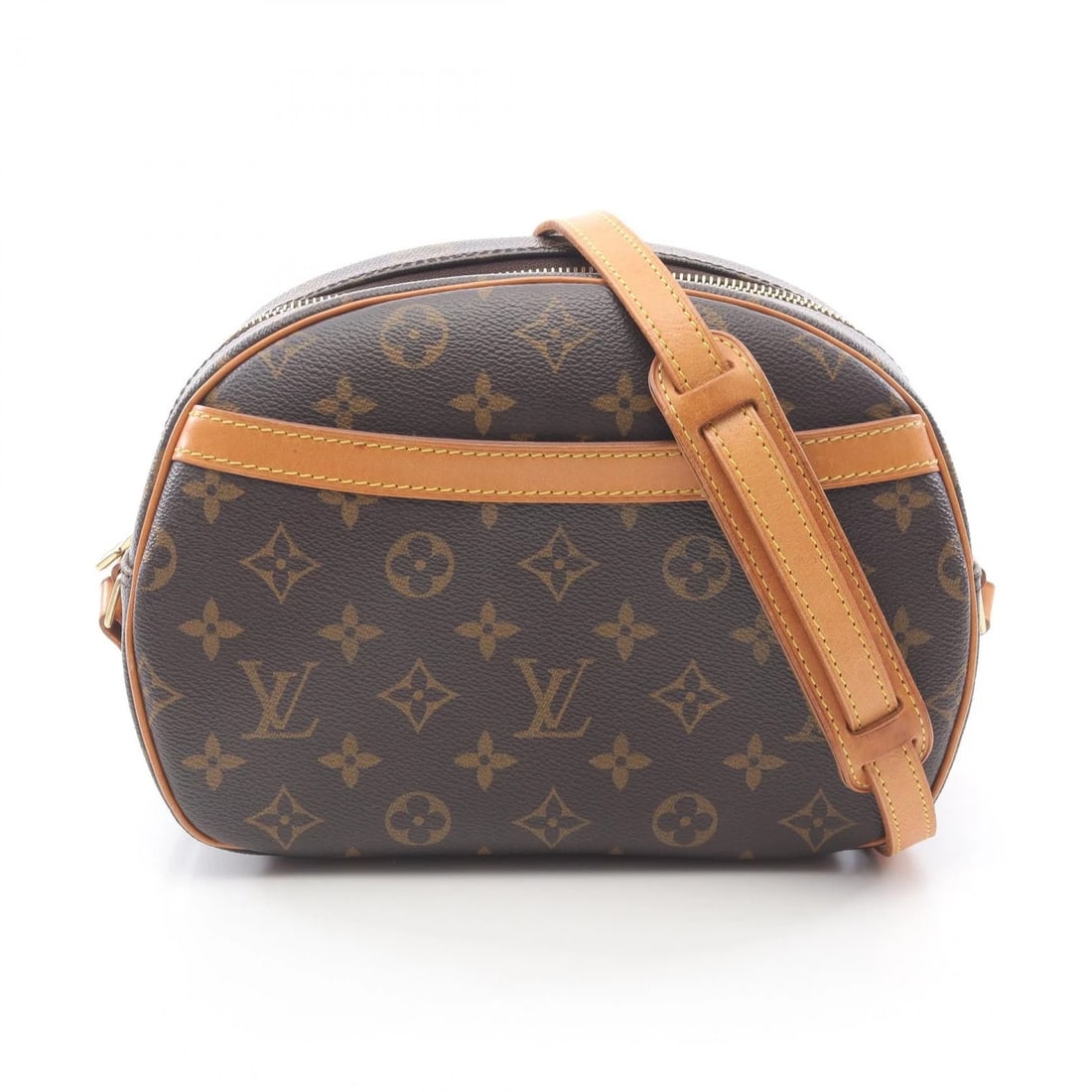 LOUIS VUITTON BLOIS SHOULDER BAG: LOUIS VUITTON Blois Shoulder Bag Brand: LOUIS VUITTON Type: Shoulder Bag Material: Monogram × PVC coated canvas × leather Color: Brown??ish colors Size: H:19cm x W:22cm x D:11cm (H:7.5" x W:8.7" x D