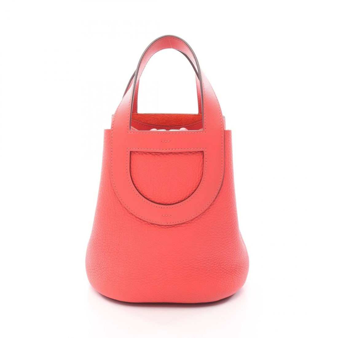 HERMES IN THE LOOP HANDBAG: HERMES In the Loop Handbag Brand: HERMES Type: Handbag Material: Taurillon Clemence × Taurillon Clemence Color: Red??ish colors Size: H:20cm x W:18cm x D:12cm (H:7.9" x W:7.1" x D:4.7") Accessorie