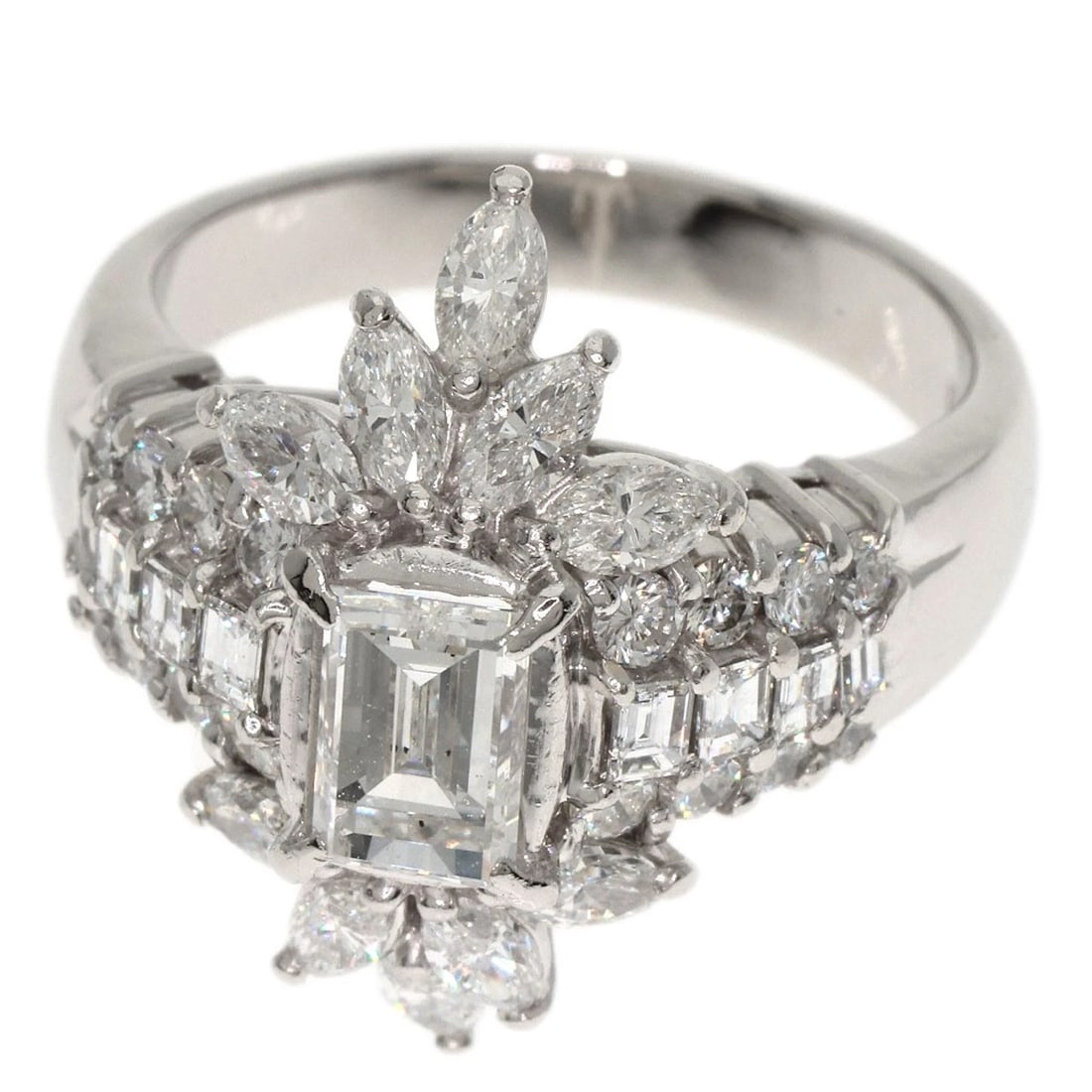 DIAMOND RING PLATINUM - 5