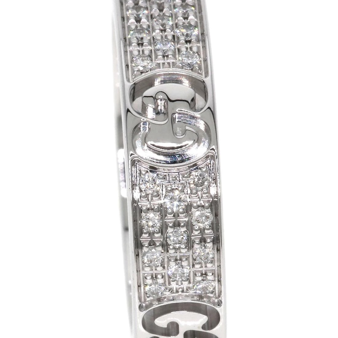 GUCCI ICON FULL DIAMOND RING - 4