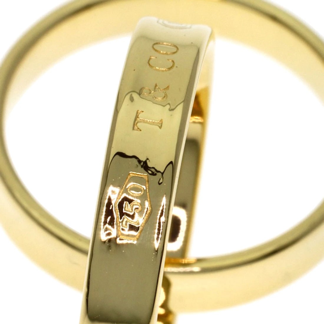 TIFFANY&CO. INTERLOCKING CIRCLE RING - 5